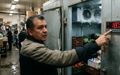 Señales de que tu cuarto frío está fallando (y puedes perder producto)